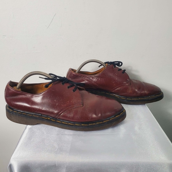 Dr. Martens Other - Dr. Martens Burgundy Leather Oxfords Shoes
